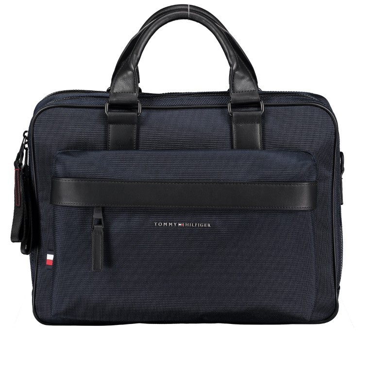 Aktentasche Elevated Workbag Desert Sky, Farbe: blau/petrol, Marke: Tommy Hilfiger, EAN: 8720111768843, Abmessungen in cm: 41x29.5x14, Bild 1 von 10