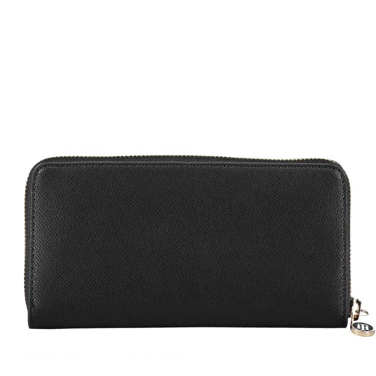 Geldbörse Honey Wallet L AW0AW08891 Black, Farbe: schwarz, Marke: Tommy Hilfiger, EAN: 8720111787066, Abmessungen in cm: 19.5x10x2.5, Bild 3 von 4