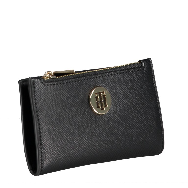 Geldbörse Honey Wallet S Black, Farbe: schwarz, Marke: Tommy Hilfiger, EAN: 8720111786885, Abmessungen in cm: 14.5x8.5x2, Bild 2 von 4