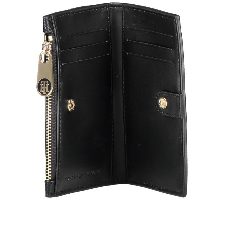 Geldbörse Honey Wallet S Black, Farbe: schwarz, Marke: Tommy Hilfiger, EAN: 8720111786885, Abmessungen in cm: 14.5x8.5x2, Bild 4 von 4