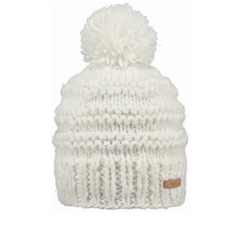 Mütze Jasmin White, Farbe: weiß, Marke: Barts, EAN: 8717457208355, Bild 1 von 2