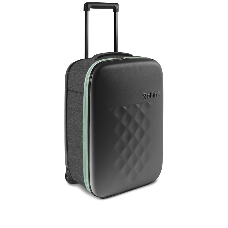 Koffer Earth Flex 21 zusammenklappbar Summer MInt, Farbe: grün/oliv, Marke: Rollink, EAN: 4270001516206, Abmessungen in cm: 40x55x20, Bild 1 von 9