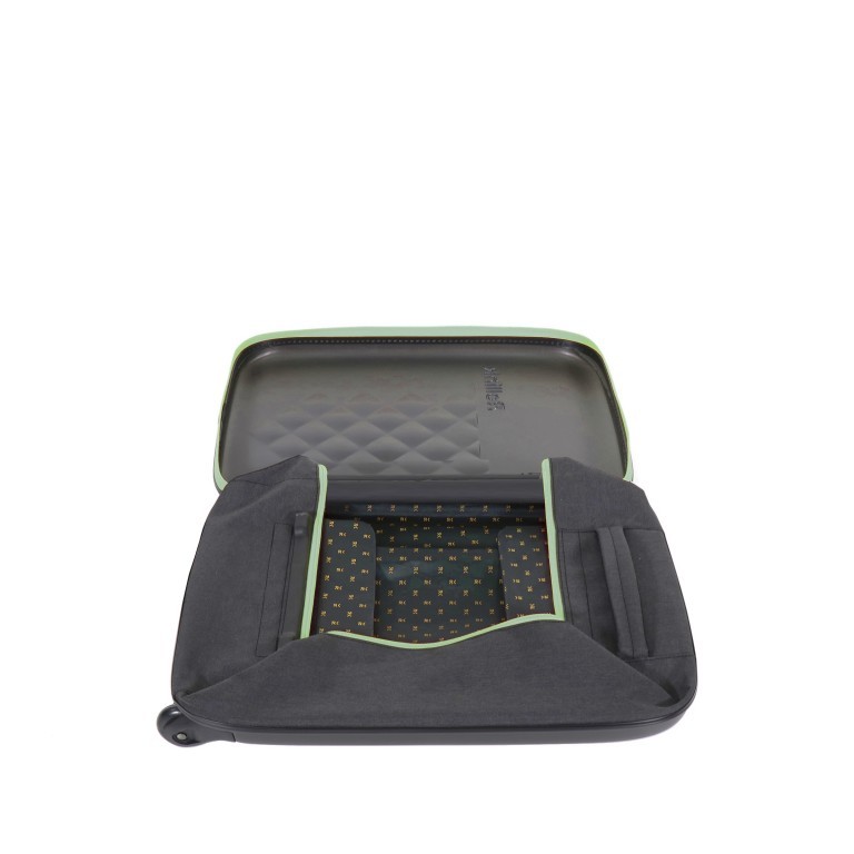 Koffer Earth Flex 21 zusammenklappbar Summer MInt, Farbe: grün/oliv, Marke: Rollink, EAN: 4270001516206, Abmessungen in cm: 40x55x20, Bild 5 von 9