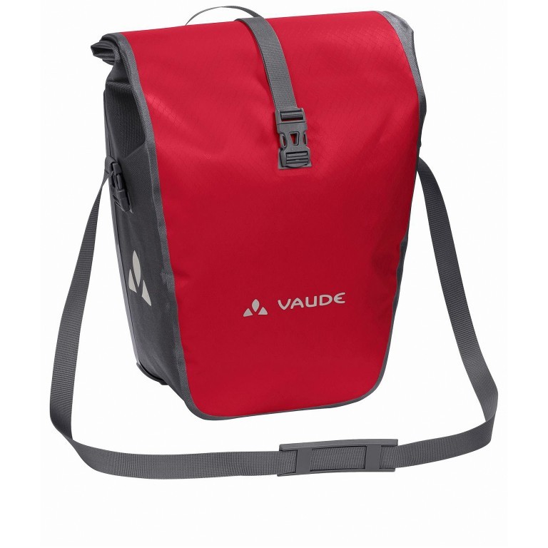 Fahrradtasche Aqua Back Single Red, Farbe: rot/weinrot, Marke: Vaude, EAN: 4052285961558, Abmessungen in cm: 33x37x19, Bild 1 von 4