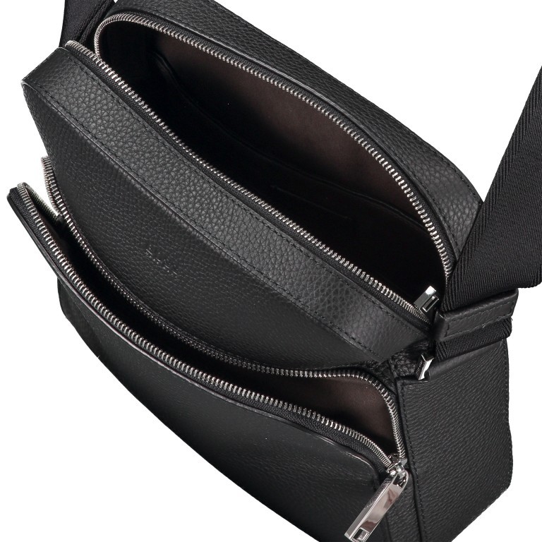 Umhängetasche Crosstown Crossbag Pocket Black, Farbe: schwarz, Marke: BOSS, EAN: 4021402639991, Abmessungen in cm: 23x27x8, Bild 6 von 6