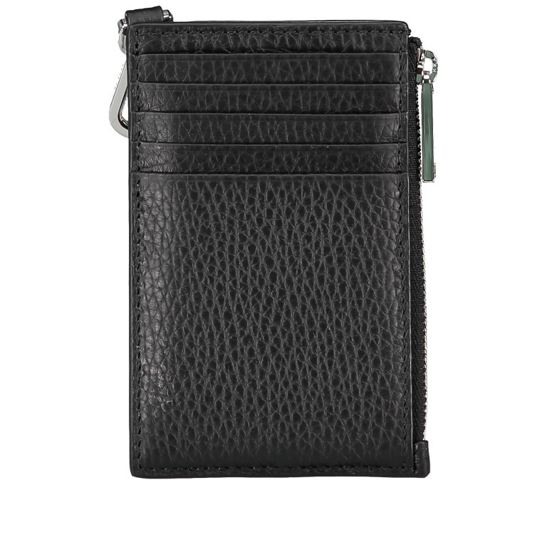 Schlüsseletui Crosstown Coin C Zip Black, Farbe: schwarz, Marke: BOSS, EAN: 4046303267098, Abmessungen in cm: 7.5x12x0.5, Bild 4 von 5