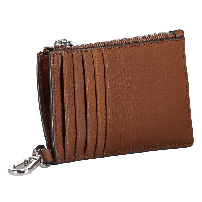 Schlüsseletui Crosstown Coin C Zip Light Pastel Brown, Farbe: braun, Marke: BOSS, EAN: 4046303267241, Abmessungen in cm: 7.5x12x0.5, Bild 3 von 5