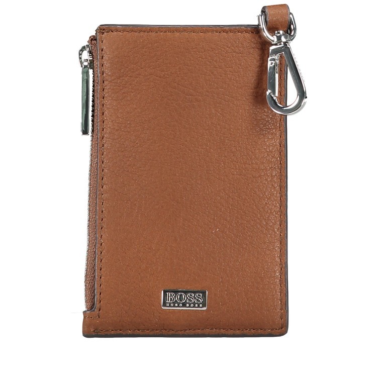 Schlüsseletui Crosstown Coin C Zip Light Pastel Brown, Farbe: braun, Marke: Boss, EAN: 4046303267241, Abmessungen in cm: 7.5x12x0.5, Bild 1 von 5