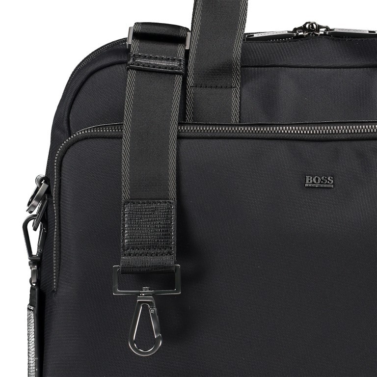 Aktentasche First Class Documentcase S Black, Farbe: schwarz, Marke: BOSS, EAN: 4046303266213, Bild 9 von 11