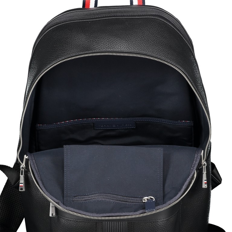 Rucksack Downtown Backpack Black, Farbe: schwarz, Marke: Tommy Hilfiger, EAN: 8720111769314, Abmessungen in cm: 30x44x17, Bild 6 von 8