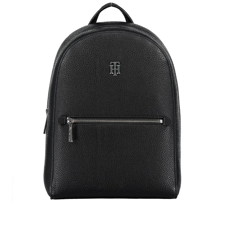 Rucksack Essence Backpack Black, Farbe: schwarz, Marke: Tommy Hilfiger, EAN: 8720111786120, Abmessungen in cm: 22.5x32x10, Bild 1 von 6