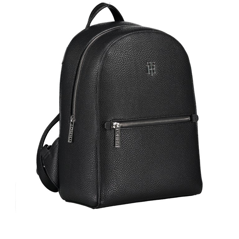 Rucksack Essence Backpack Black, Farbe: schwarz, Marke: Tommy Hilfiger, EAN: 8720111786120, Abmessungen in cm: 22.5x32x10, Bild 2 von 6
