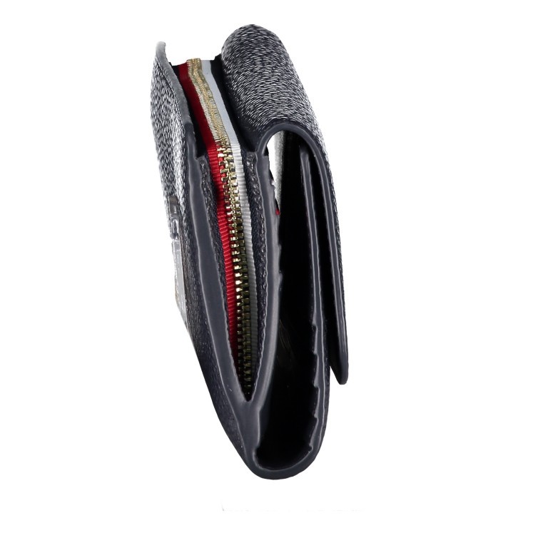 Geldbörse Essence Wallet L Flap Corp Sky Captain, Farbe: blau/petrol, Marke: Tommy Hilfiger, EAN: 8720111787400, Abmessungen in cm: 19x10.5x4.5, Bild 3 von 7