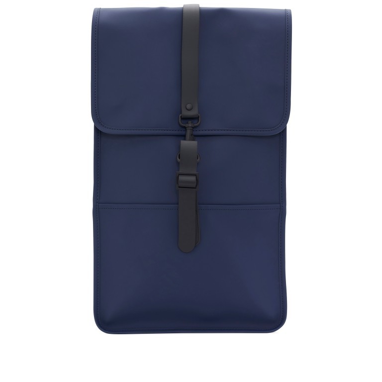 Rucksack Backpack Blue, Farbe: blau/petrol, Marke: Rains, EAN: 5711747205119, Abmessungen in cm: 28.5x47x10, Bild 1 von 5