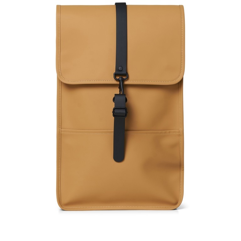 Rucksack Backpack Khaki, Farbe: taupe/khaki, Marke: Rains, EAN: 5711747460877, Abmessungen in cm: 28.5x47x10, Bild 1 von 9