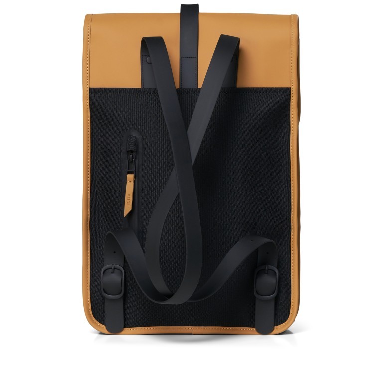 Rucksack Backpack Mini Khaki, Farbe: taupe/khaki, Marke: Rains, EAN: 5711747461003, Abmessungen in cm: 27x39x8, Bild 2 von 5