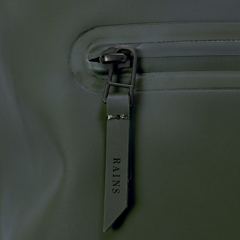 Rucksack Rolltop Green, Farbe: grün/oliv, Marke: Rains, EAN: 5711747425999, Bild 5 von 6