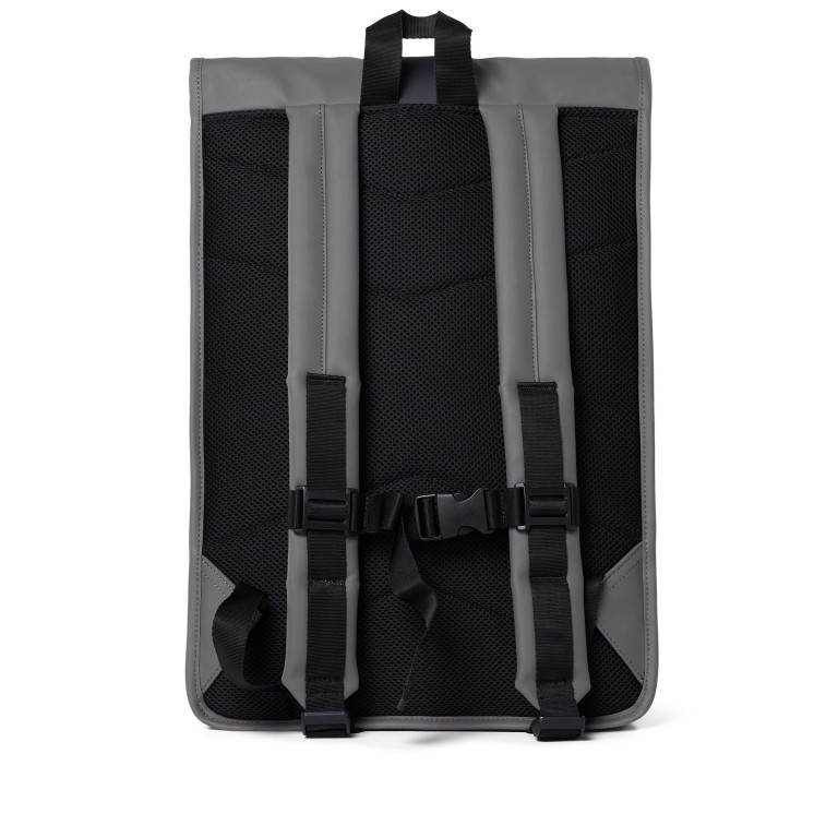 Rucksack Rolltop Charcoal, Farbe: anthrazit, Marke: Rains, EAN: 5711747453428, Bild 2 von 7
