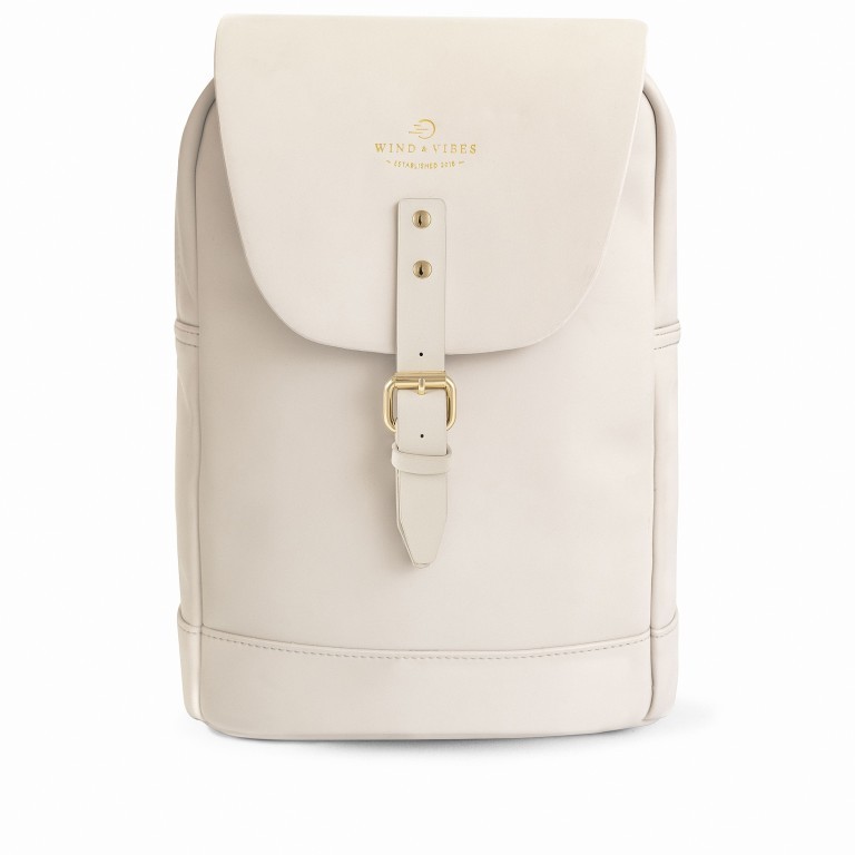 Rucksack Body Mayfair Größe M Cream, Farbe: beige, Marke: Wind & Vibes, EAN: 0305398594811, Abmessungen in cm: 29x38x15, Bild 2 von 6