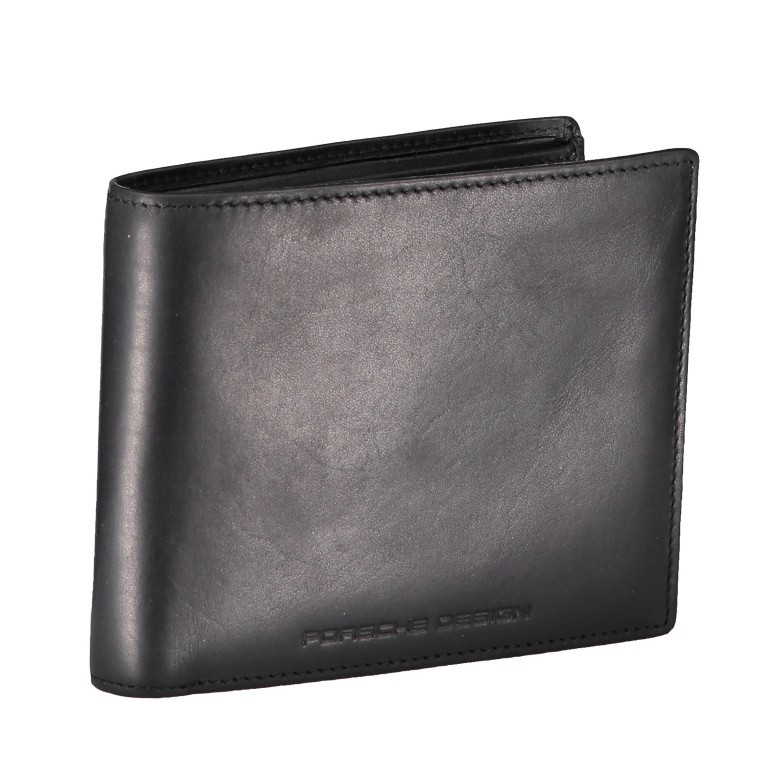 Geldbörse Urban Courier Bill Fold H10 Black, Farbe: schwarz, Marke: Porsche Design, EAN: 4053533647637, Abmessungen in cm: 12x10x2, Bild 2 von 4