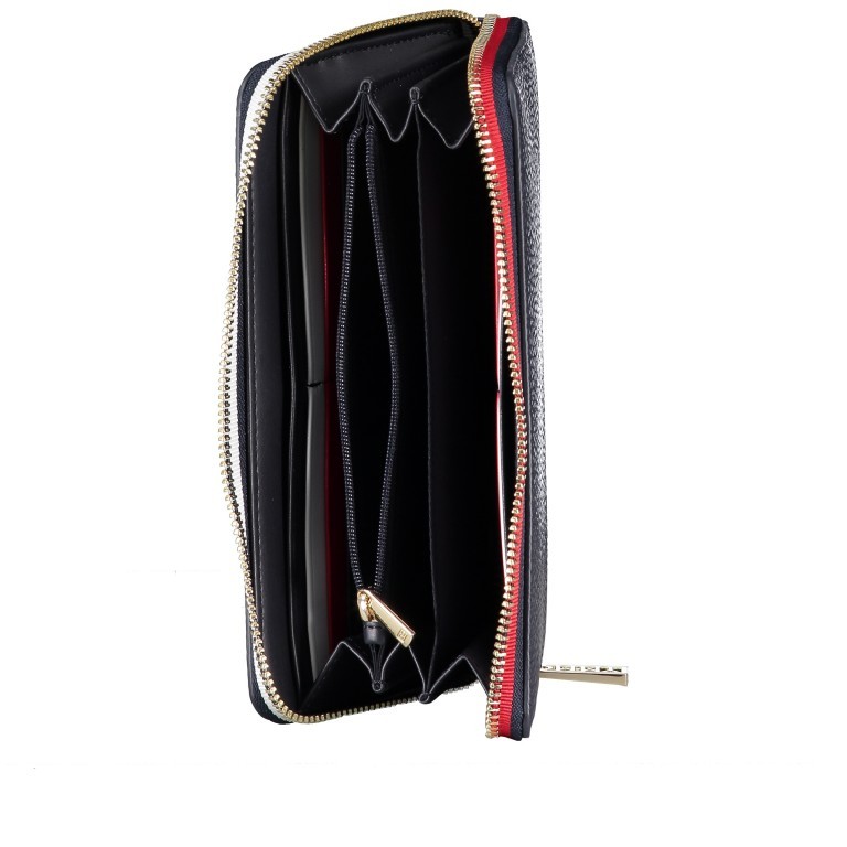 Geldbörse Essence Wallet l Arizona Red, Farbe: rot/weinrot, Marke: Tommy Hilfiger, EAN: 8720111791711, Abmessungen in cm: 19x10x2, Bild 3 von 4