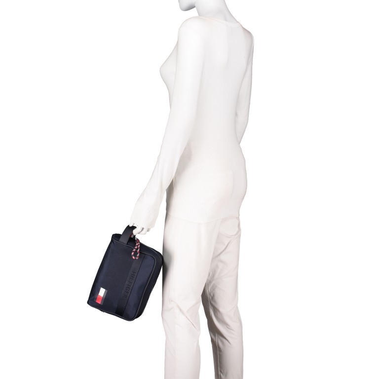 Kulturbeutel Washbag Desert Sky, Farbe: blau/petrol, Marke: Tommy Hilfiger, EAN: 8720111768850, Abmessungen in cm: 23.5x17x11, Bild 4 von 5