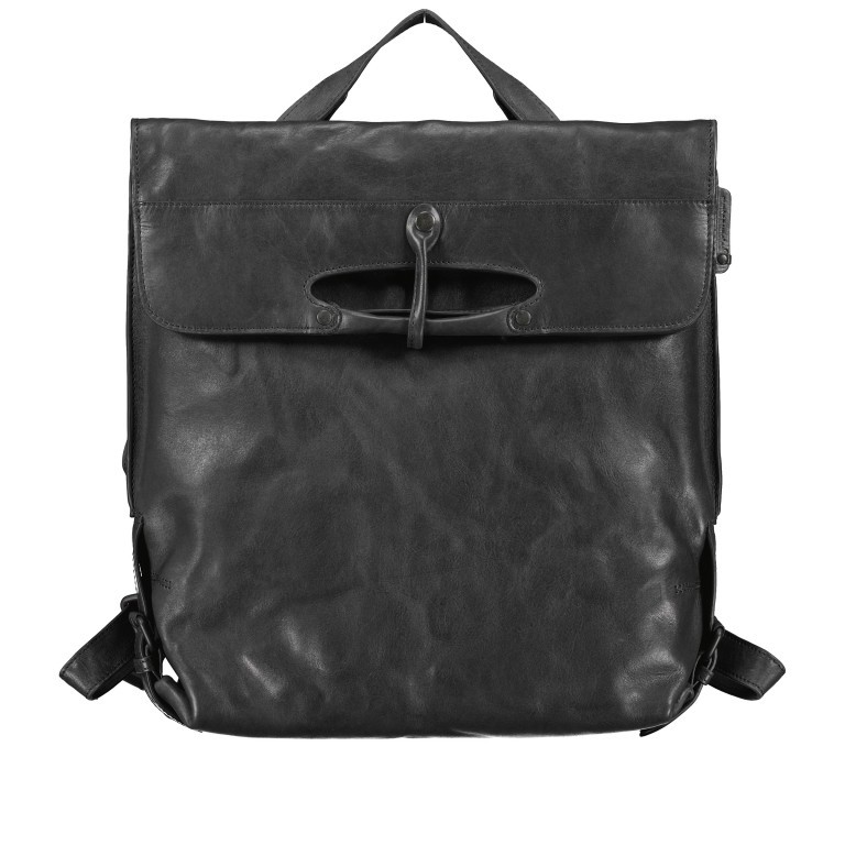 Rucksack Grandma's Luxury Club Mrs. Apple Strudel Black Smoke, Farbe: schwarz, Marke: Aunts & Uncles, EAN: 4250394961296, Abmessungen in cm: 28x36x9, Bild 1 von 13