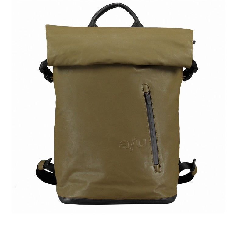 Rucksack Japan Tokio Olive, Farbe: grün/oliv, Marke: Aunts & Uncles, EAN: 4250394963887, Abmessungen in cm: 24x40x12, Bild 1 von 11