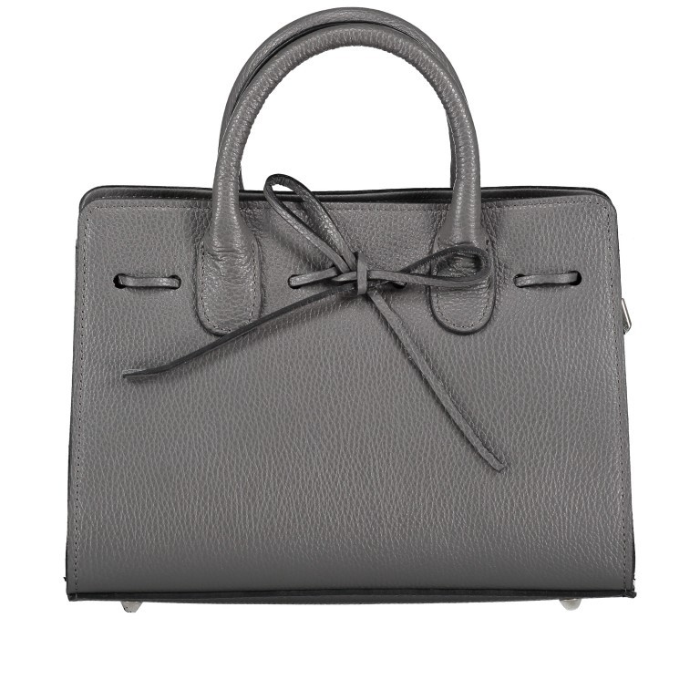 Handtasche Dollaro Dunkelgrau, Farbe: grau, Marke: Hausfelder Manufaktur, EAN: 4065646003477, Abmessungen in cm: 28.5x21x12, Bild 1 von 7
