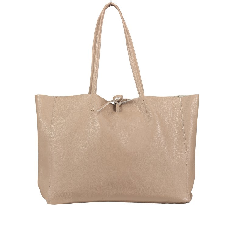 Shopper Dollaro Khaki, Farbe: taupe/khaki, Marke: Hausfelder Manufaktur, EAN: 4065646003910, Abmessungen in cm: 38x31.5x12, Bild 1 von 5