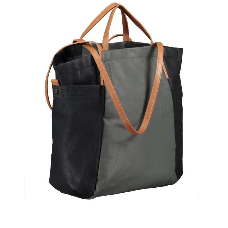 Shopper Japan Takamatsu Black Gravity Grey, Farbe: grau, Marke: Aunts & Uncles, EAN: 4250394964778, Abmessungen in cm: 38x34x11, Bild 2 von 8