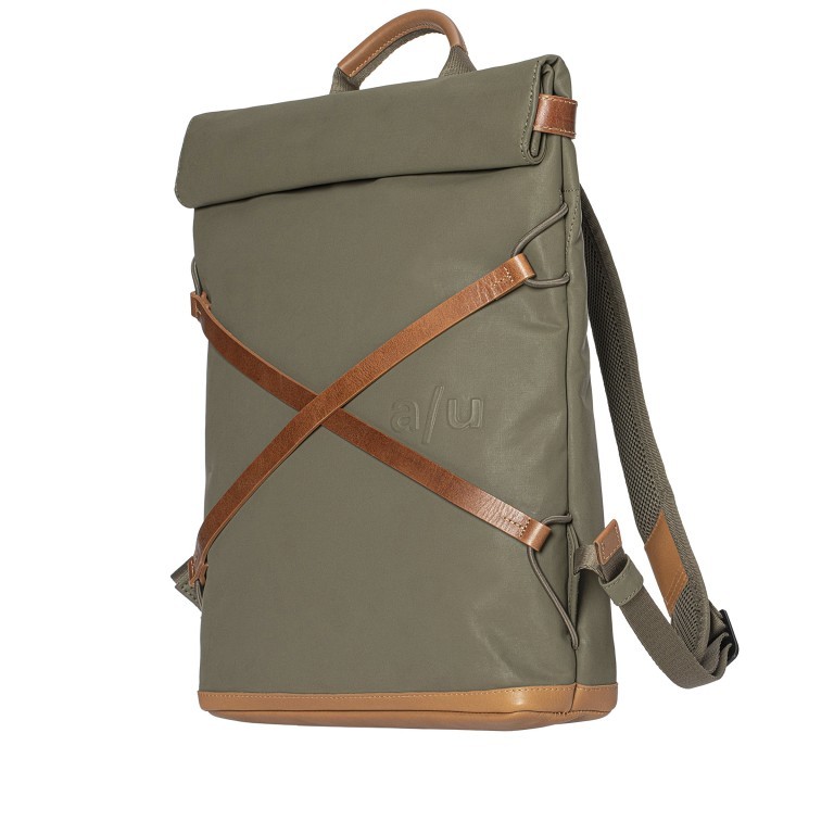 Rucksack Japan Yokohama Fallen Rock, Farbe: taupe/khaki, Marke: Aunts & Uncles, EAN: 4250394964389, Abmessungen in cm: 28x40x10, Bild 2 von 8