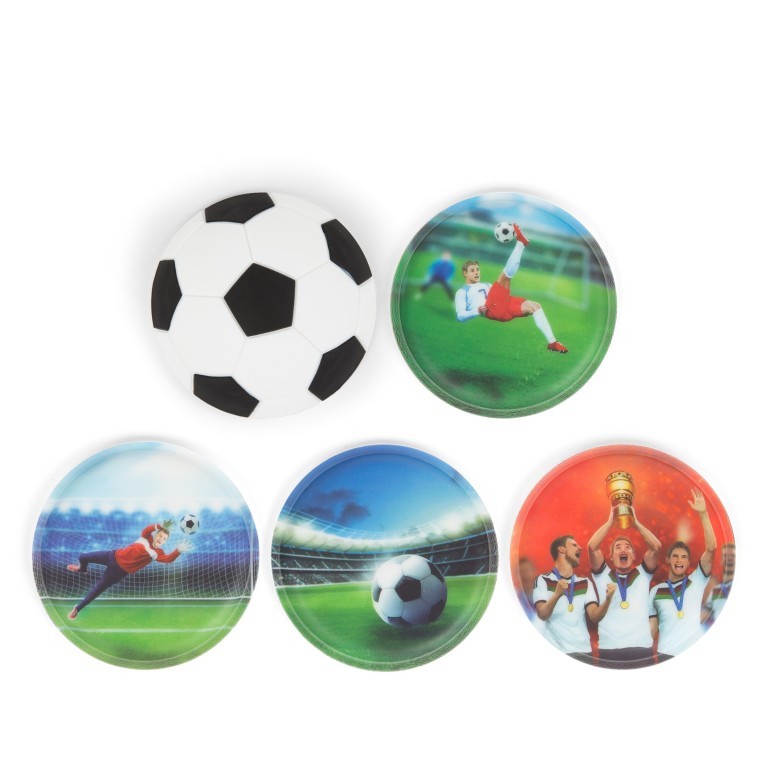 Klettie Set Soccer, Farbe: weiß, Marke: Ergobag, EAN: 4057081030446, Bild 1 von 2