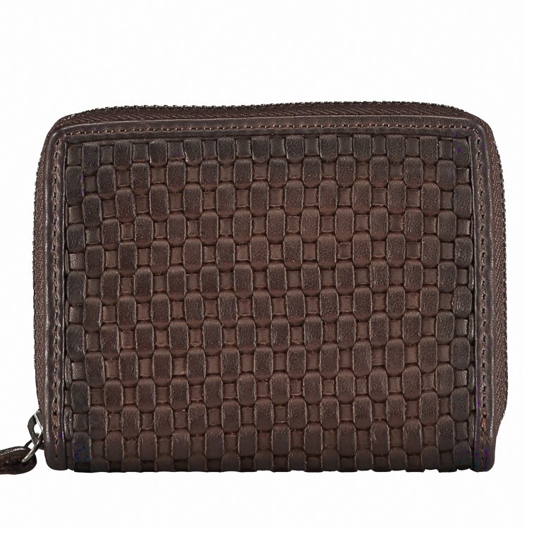 Geldbörse Soft-Weaving Cyd B3.2225 Chocolate Brown, Farbe: braun, Marke: Harbour 2nd, EAN: 4046478048126, Abmessungen in cm: 10.5x8.5x2, Bild 1 von 4