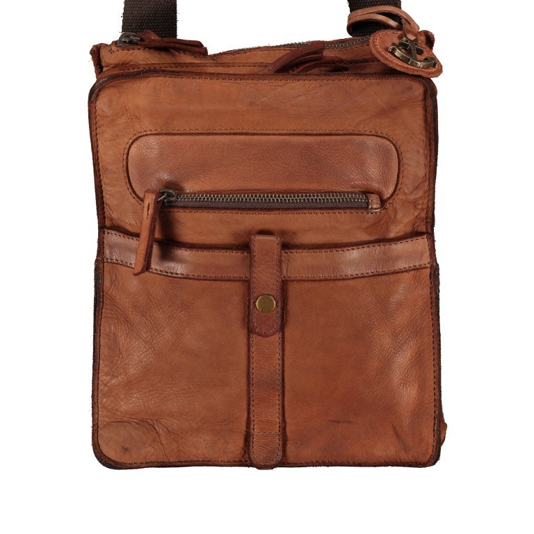 Umhängetasche Cool-Casual Finn B3.0172 Charming Cognac, Farbe: cognac, Marke: Harbour 2nd, EAN: 4046478047662, Abmessungen in cm: 23.5x29x6.5, Bild 1 von 8