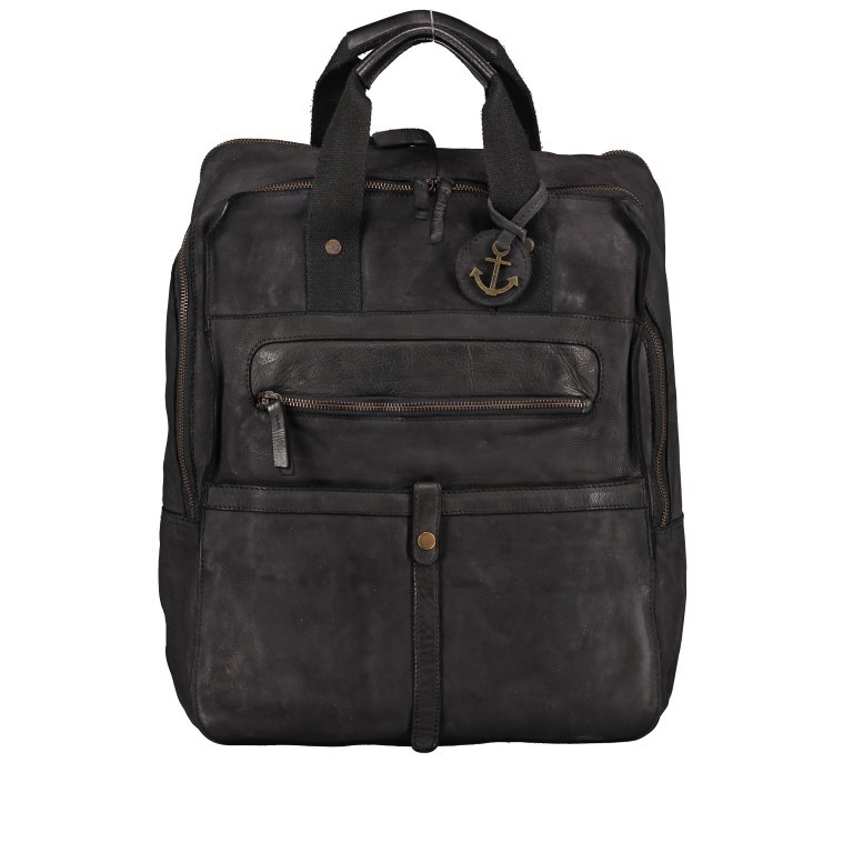 Rucksack Cool-Casual Jonas B3.9711 mit Laptopfach 15,6 Zoll Dark Ash, Farbe: anthrazit, Marke: Harbour 2nd, EAN: 4046478047679, Abmessungen in cm: 39x32x13, Bild 1 von 7