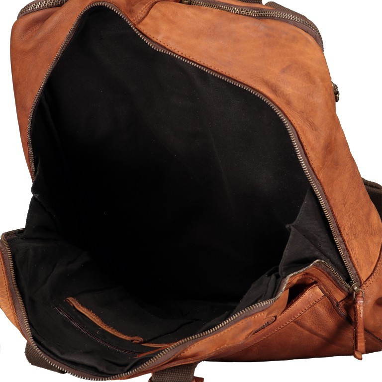 Rucksack Cool-Casual Jonas B3.9711 mit Laptopfach 15,6 Zoll Dark Ash, Farbe: anthrazit, Marke: Harbour 2nd, EAN: 4046478047679, Abmessungen in cm: 39x32x13, Bild 6 von 7