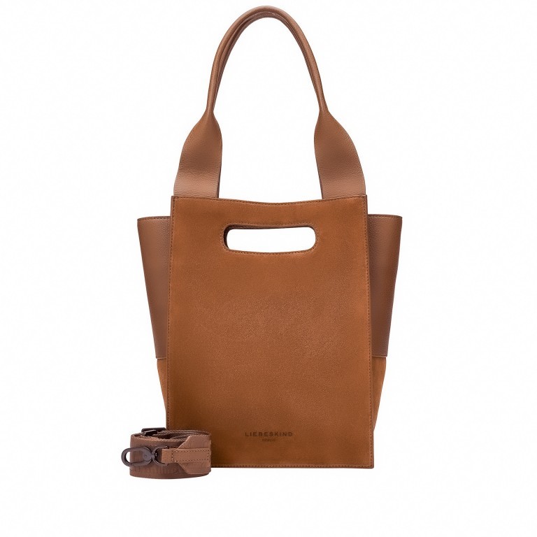 Shopper Olivia Tote Small Walnut, Farbe: cognac, Marke: Liebeskind Berlin, EAN: 4058629147411, Abmessungen in cm: 22.5x30x12.5, Bild 1 von 8