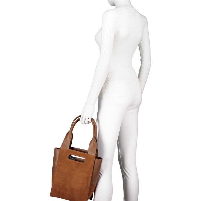 Shopper Olivia Tote Small Walnut, Farbe: cognac, Marke: Liebeskind Berlin, EAN: 4058629147411, Abmessungen in cm: 22.5x30x12.5, Bild 4 von 8