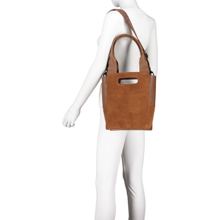 Shopper Olivia Tote Small Walnut, Farbe: cognac, Marke: Liebeskind Berlin, EAN: 4058629147411, Abmessungen in cm: 22.5x30x12.5, Bild 5 von 8