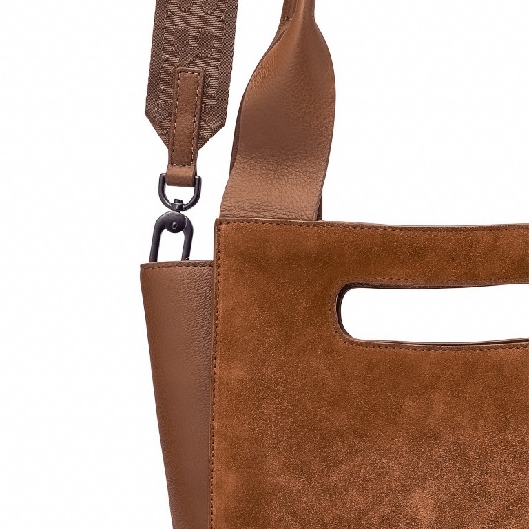 Shopper Olivia Tote Small Walnut, Farbe: cognac, Marke: Liebeskind Berlin, EAN: 4058629147411, Abmessungen in cm: 22.5x30x12.5, Bild 8 von 8