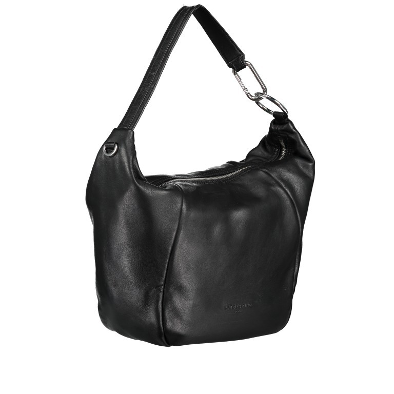 Beuteltasche Farrah Hobo M Black, Farbe: schwarz, Marke: Liebeskind Berlin, EAN: 4058629145561, Bild 2 von 9