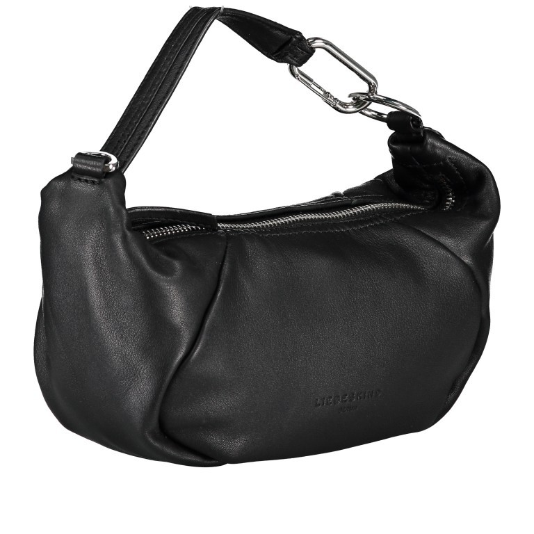 Umhängetasche Farrah XS Black, Farbe: schwarz, Marke: Liebeskind Berlin, EAN: 4058629145448, Abmessungen in cm: 32x12.5x8.5, Bild 2 von 8