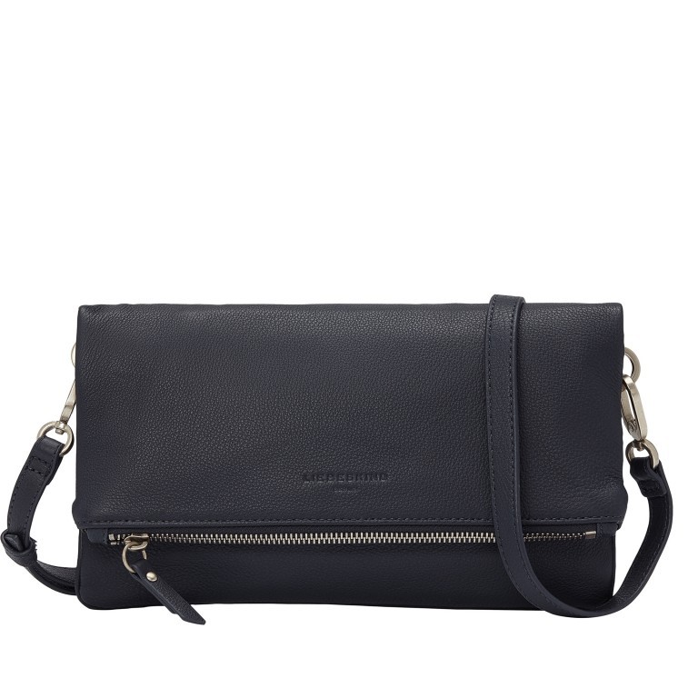 Clutch Basic Aloe Midnight Sky, Farbe: blau/petrol, Marke: Liebeskind Berlin, EAN: 4058629148333, Abmessungen in cm: 28x16x3.5, Bild 1 von 6
