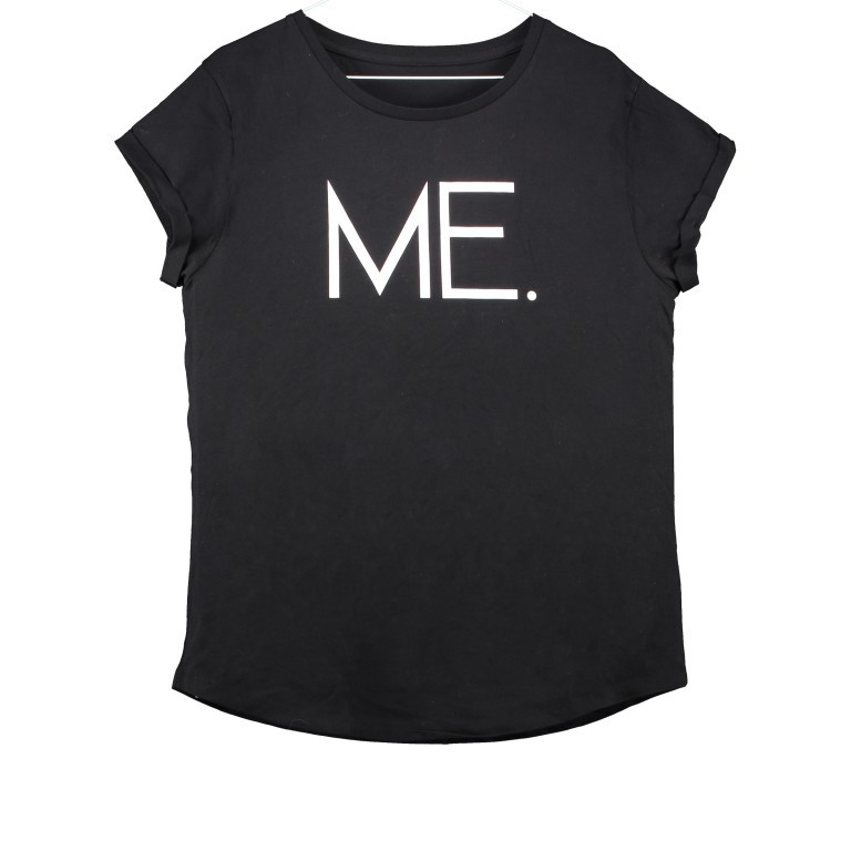 T-Shirt ME ONE-SIZE Only Black, Farbe: schwarz, Marke: Another Me, Bild 1 von 1