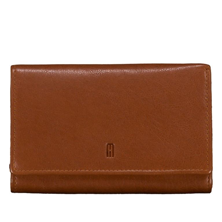 Geldbörse Riley mit RFID-Schutz Cognac, Farbe: cognac, Marke: Hausfelder Manufaktur, EAN: 4065646014756, Abmessungen in cm: 15x10x3.5, Bild 1 von 4