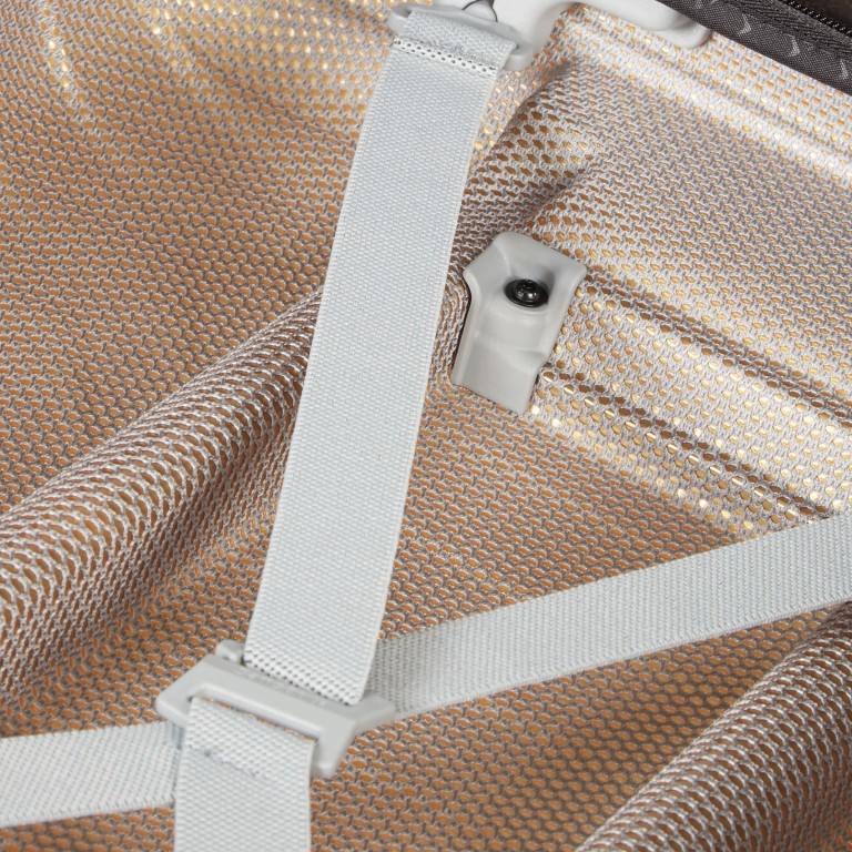 Koffer Proxis Spinner 55 Honey Gold, Farbe: metallic, Marke: Samsonite, Abmessungen in cm: 40x55x20, Bild 14 von 18