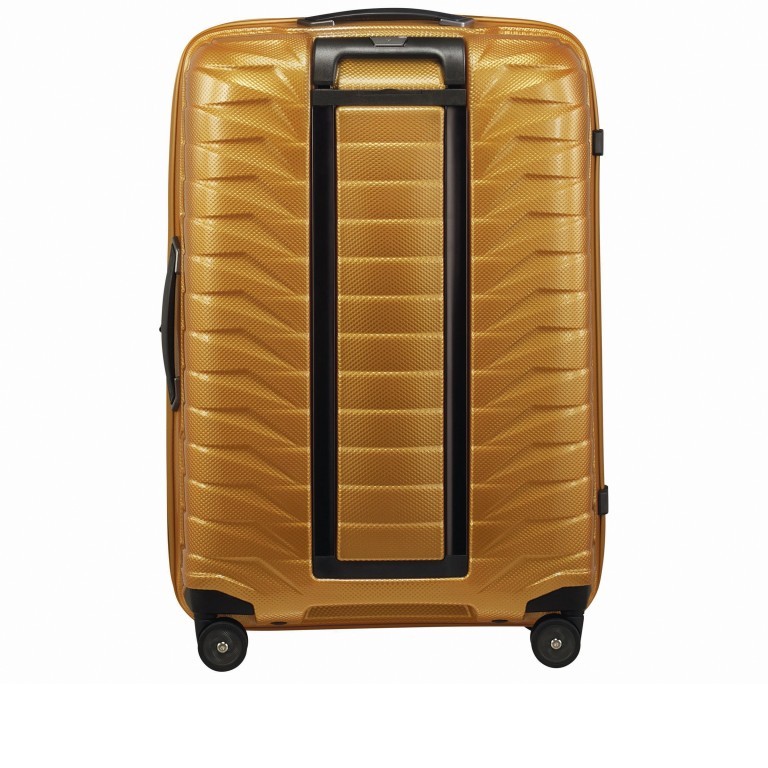 Koffer Proxis Spinner 69 Honey Gold, Farbe: metallic, Marke: Samsonite, Abmessungen in cm: 48x69x29, Bild 5 von 15