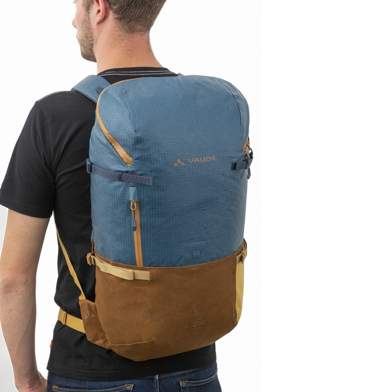 Rucksack City CityGo 30 Caramel, Farbe: cognac, Marke: Vaude, EAN: 4062218044166, Abmessungen in cm: 32x60x19, Bild 3 von 7