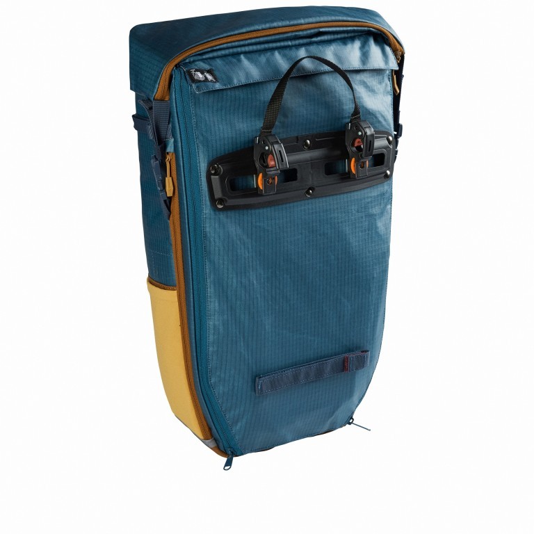 Rucksack / Fahrradtasche City CityGo Bike 23 Baltic Sea, Farbe: blau/petrol, Marke: Vaude, EAN: 4062218042308, Abmessungen in cm: 34x51x20, Bild 5 von 9